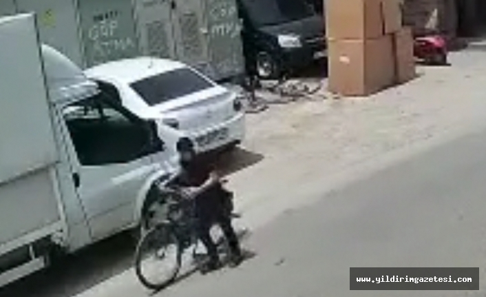 Uyanık hırsız bisikletini yeniledi